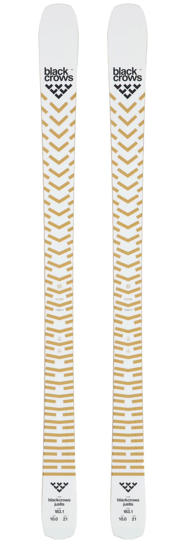 Ski Black Crows Justis Ski Black Crows Justis -Ski Matériel Promotion Magasin 1878d6e085a961bc04930b584f8363de260abc39 H23BLACSKI252200 0