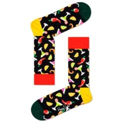 Chaussettes Happy Socks Drink Sock Noir