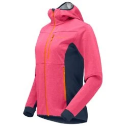 Polaire Norrona Falketind Warm2 Octa Hood W's Honeysuckle Indigo N