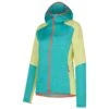 Polaire La Sportiva Existence Hoody W Lagoon Green Banana