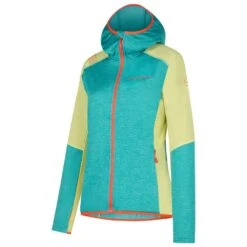 Polaire La Sportiva Existence Hoody W Lagoon Green Banana
