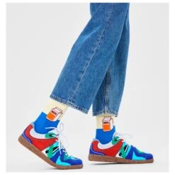 Chaussettes Happy Socks Milk Sock Sock Bleu -Ski Matériel Promotion Magasin 5aee8f0516d3b6cc1c1d3a86de9b9e9f43f616e1 H23HAPPACC2267147 902