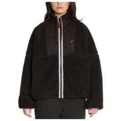 Polaire Volcom Fuzoff Zip Black