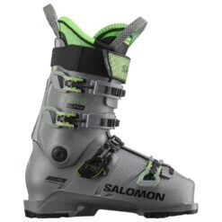 Ski Matériel Promotion Magasin 36 Chaussures De Ski Salomon S/Pro Alpha 120 Steel Grey Neon Green