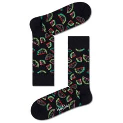 Chaussettes Happy Socks Watermelon Noir