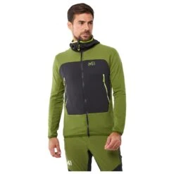 Polaire Millet Fusion Grid Hoodie Fern Noir -Ski Matériel Promotion Magasin 754dd3663401f4459a1104e009e996b169fd0d8d H22MILLTTH1263088 4