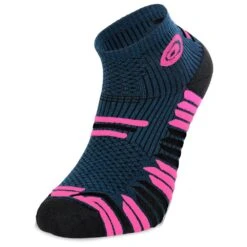 Chaussettes Bv Sport Trail Elite Bleu Rose