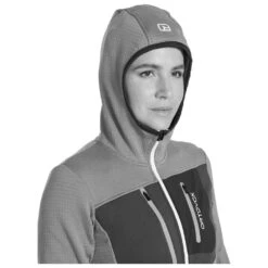 Polaire Ortovox Fleece Grid Hoody W Ice Waterfall -Ski Matériel Promotion Magasin 872a691790d354e7f9f1b619b7e84ceaa6f1dcae H22ORTOTTH1334200 902