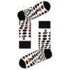 Chaussettes Happy Socks Beatles Silhouettes Noir Blanc