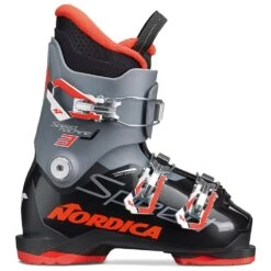 Chaussures De Ski Nordica Speedmachine J 3 Black Anthracite Red