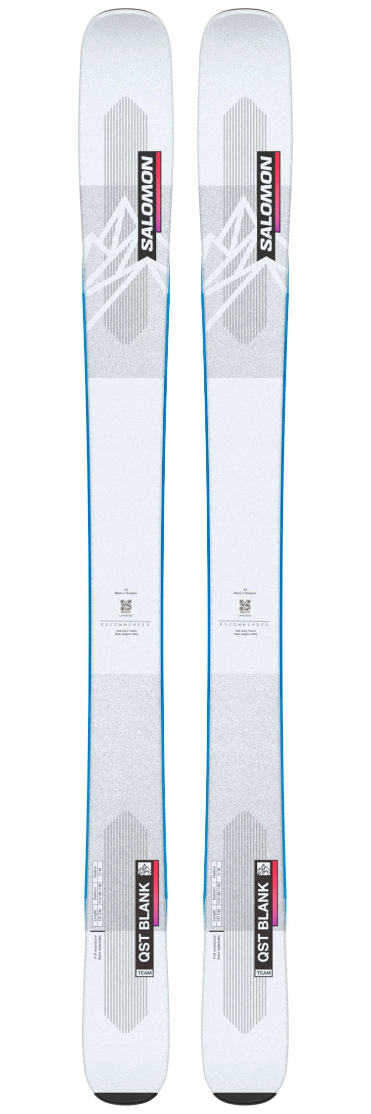 Ski Salomon Qst Blank Team Ski Salomon Qst Blank Team -Ski Matériel Promotion Magasin 9ccedce4c489a9511658813ee6f150fc7b15dde9 H23SALOSKI254318 0