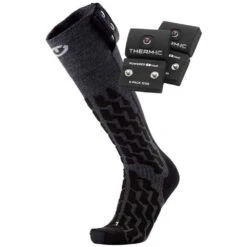 Chaussettes Therm-Ic Powersock Set Heat Fusion Uni + S-Pack 1200 Black Grey