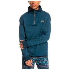 Polaire Quiksilver Steep Point Hoodie Fleece Insignia Blue