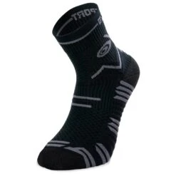 Chaussettes Bv Sport Trail Ultra Noir Gris