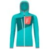 Polaire Ortovox Fleece Grid Hoody W Ice Waterfall
