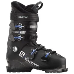 Chaussures De Ski Salomon X Access 80 Wide Black White