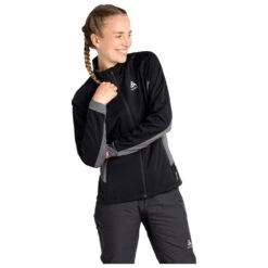 Veste Nordique Odlo Brensholmen Wmn Jkt Black/Graphite Grey -Ski Matériel Promotion Magasin d49e3430adb628fedd2b0eca30bbd6b560714acf H22ODLOTTH1182071 3