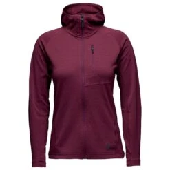 Polaire Black Diamond W Coefficient Fleece Hoody Blackberry
