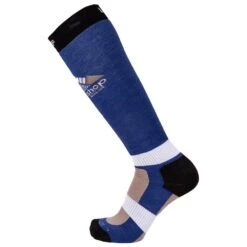 Chaussettes La Chaussette De France Merino Ski Socks Blue