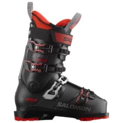 Ski Matériel Promotion Magasin 30 Chaussures De Ski Salomon S/Pro Alpha 100 Black Red