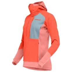 Polaire Norrona Lofoten Thermal Pro Hood W's Orange Alert Peach Amber -Ski Matériel Promotion Magasin fb762b93c5ffa2b983c32d3a0c8767db4b8bf3b6 H23NORRTTH2262526 3